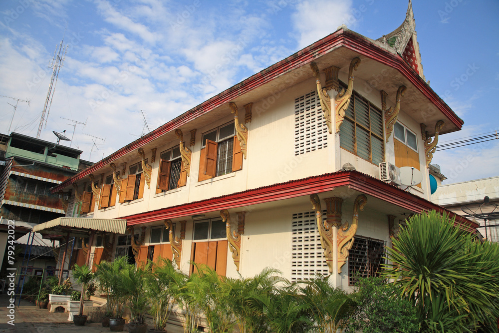 Thai monk house or dwelling