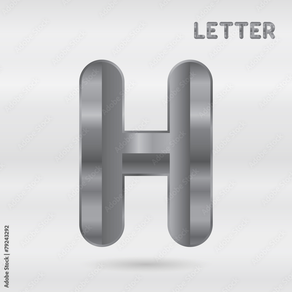 Metallic alphabet. Set of stainless 3d letters. Metallic alphabet. Set of stainless 3d letters.