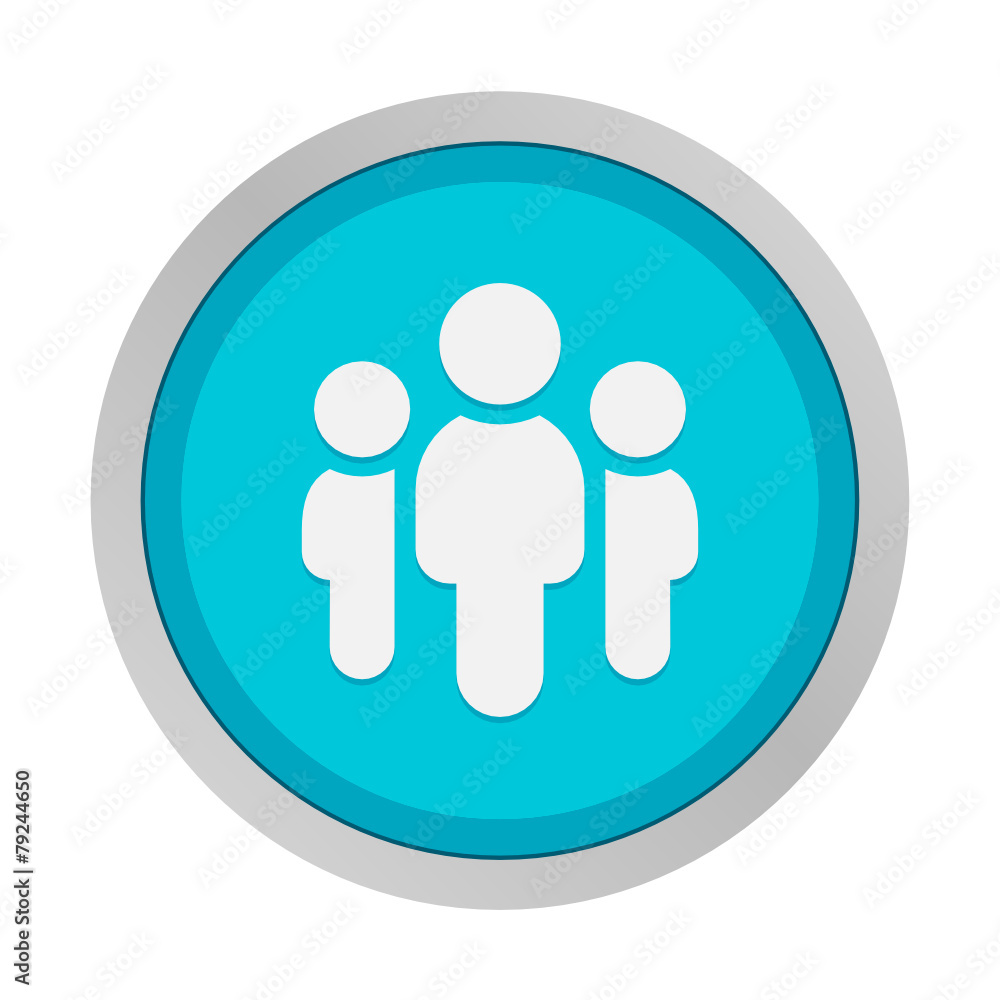 Flat App Button Flat App Button
