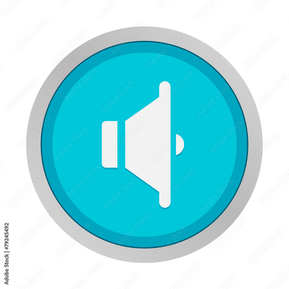 Flat App Button Flat App Button