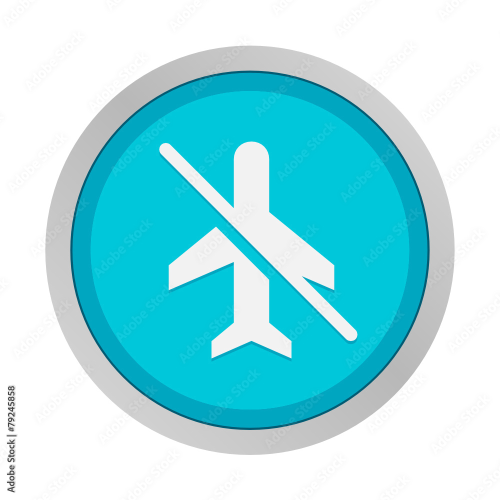 Flat App Button Flat App Button