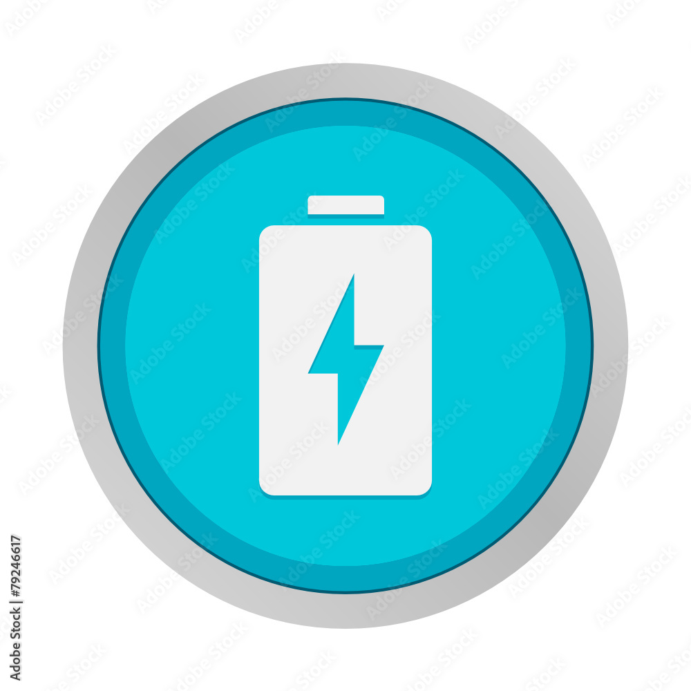 Flat App Button Flat App Button