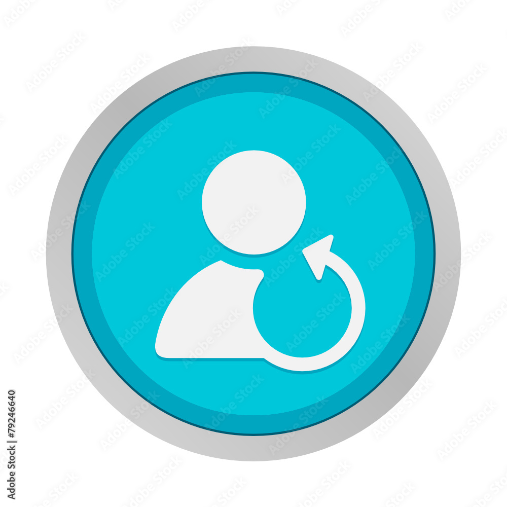Flat App Button Flat App Button