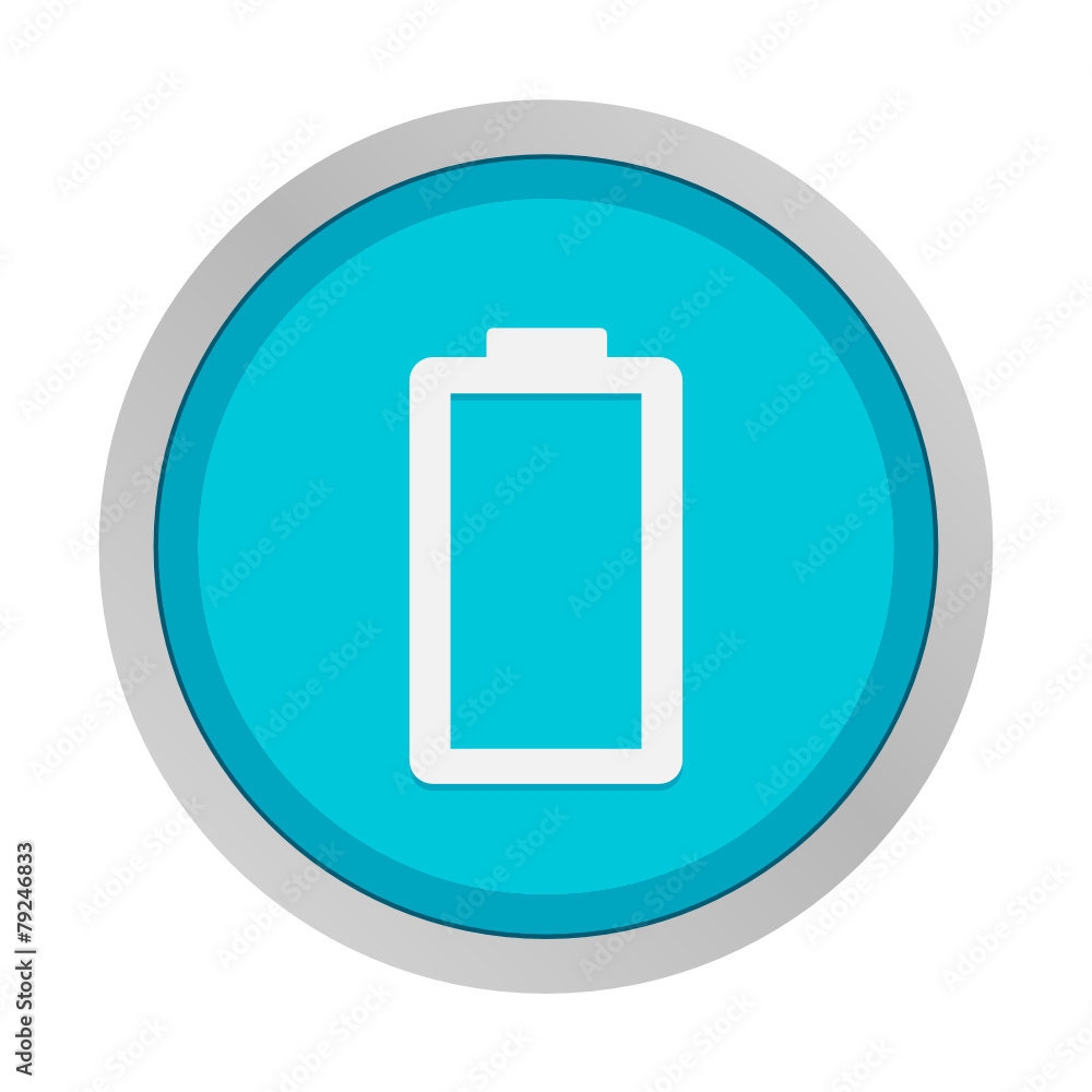 Flat App Button Flat App Button