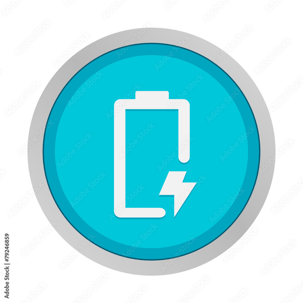Flat App Button Flat App Button