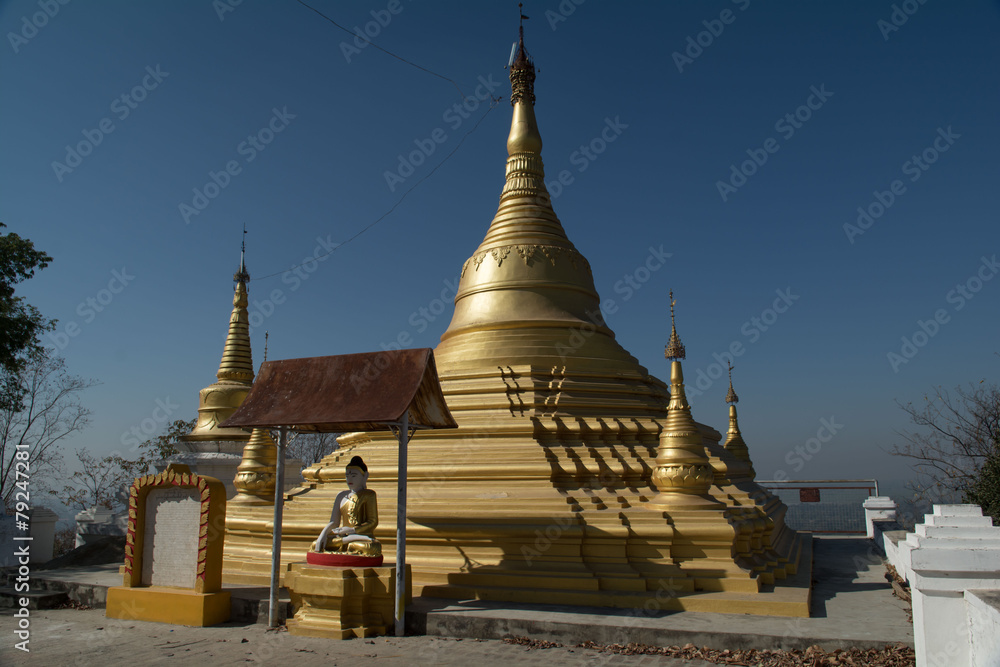 Naklejka premium Myanmar, Burma, Mandalay