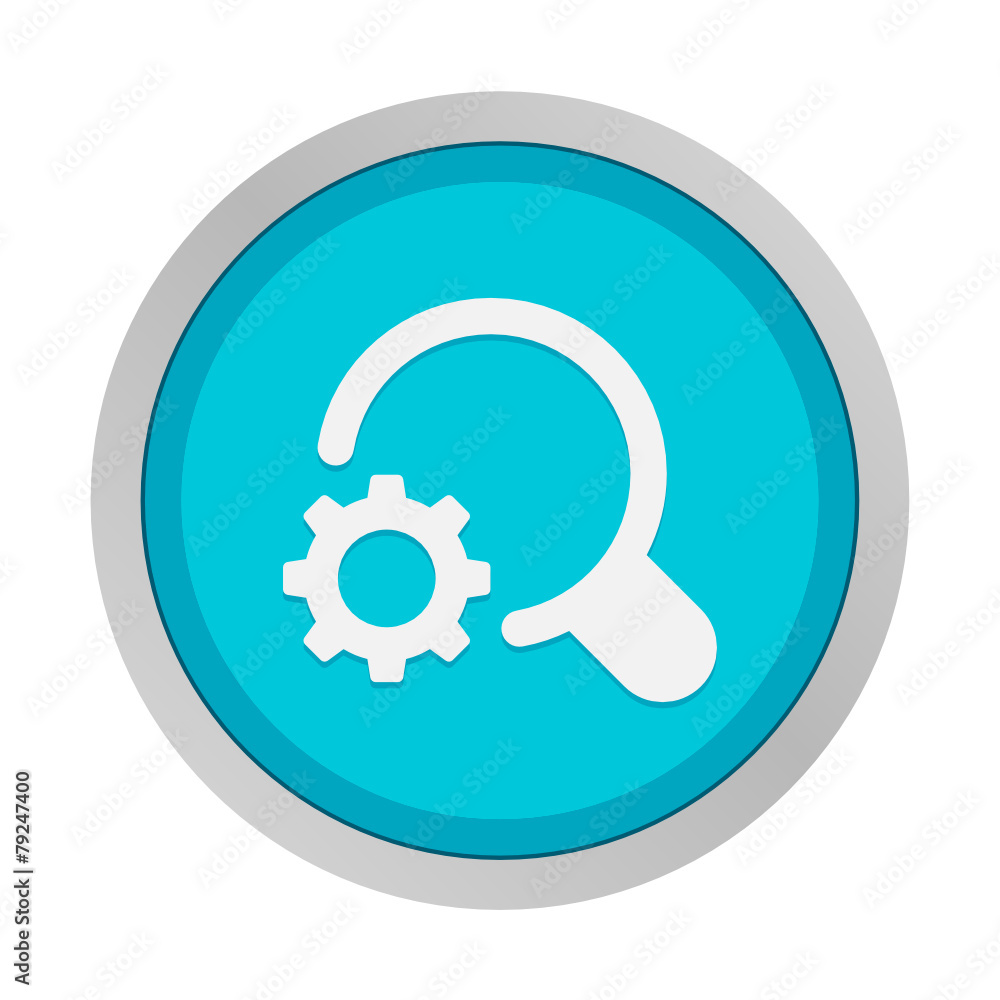 Flat App Button Flat App Button