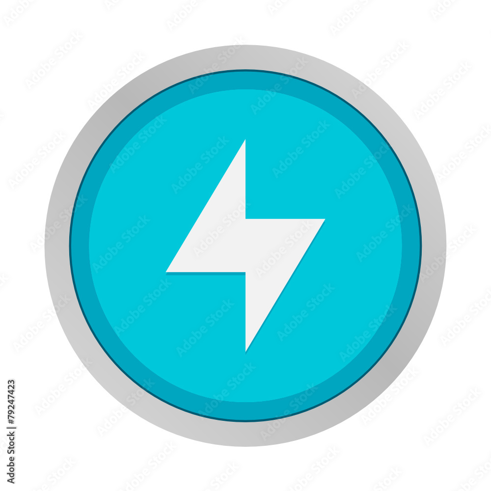 Flat App Button Flat App Button