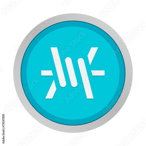 Flat App Button