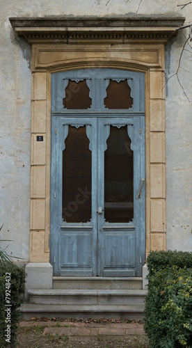 Porte bleue © Marylène