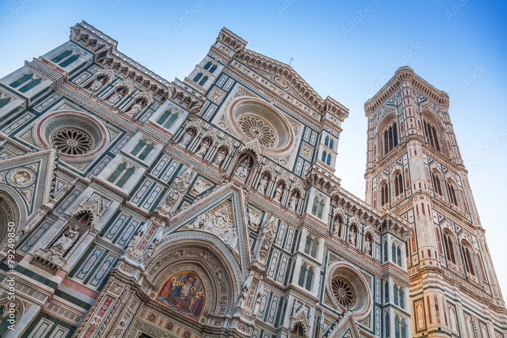 Cathedral of Florence facade, Italy