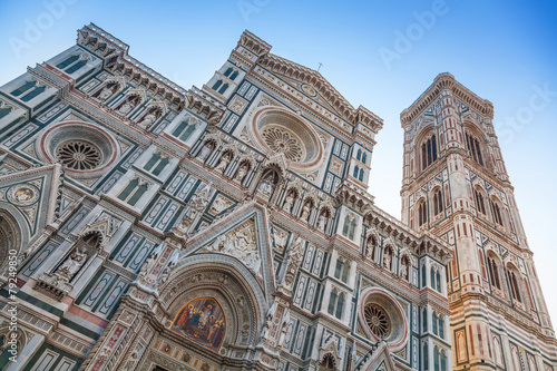 Cathedral of Florence facade, Italy