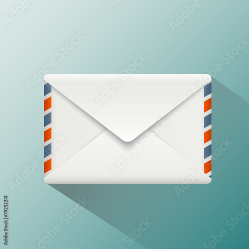 Envelope style flat graphics