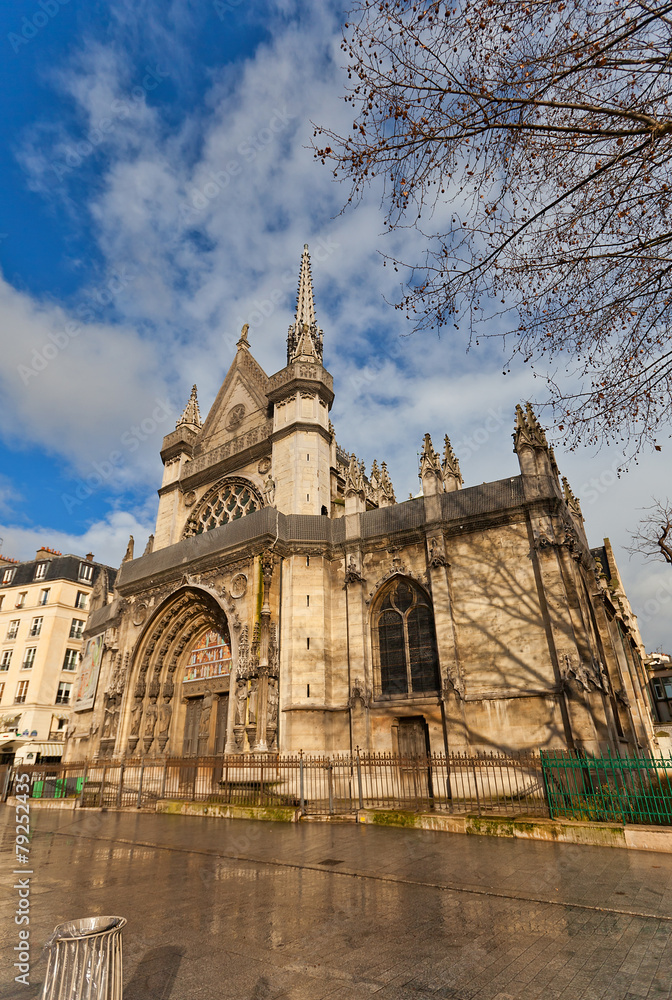 Church of Saint-Laurent (circa XV c.) in Paris