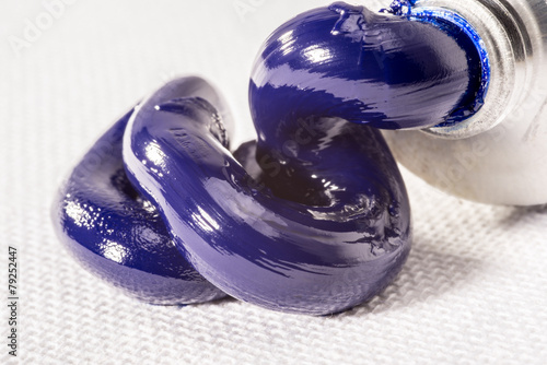 French Ultramarine Oil Paint