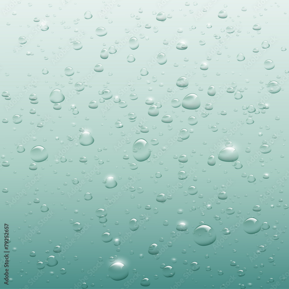 Background of bubbles in water