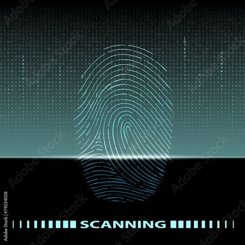 fingerprint scan