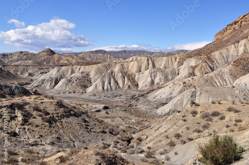 Tabernas desert near Almeria,Spain
