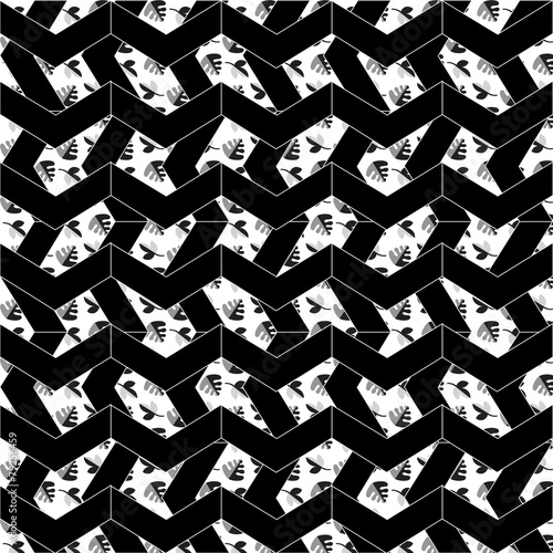 Black and white pattern background icon. Vector EPS10.