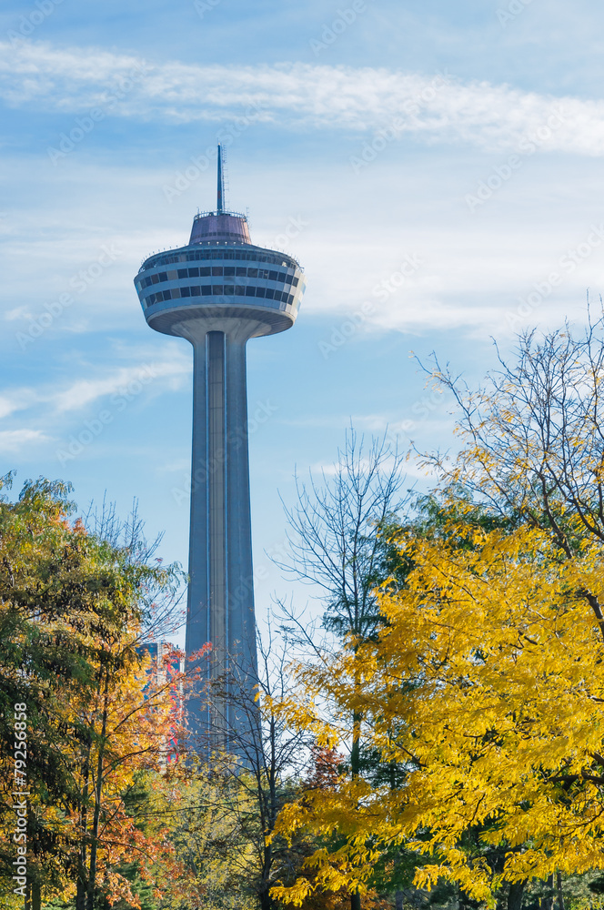 Skylon tower in Niagara Falls city Skylon tower in Niagara Falls city