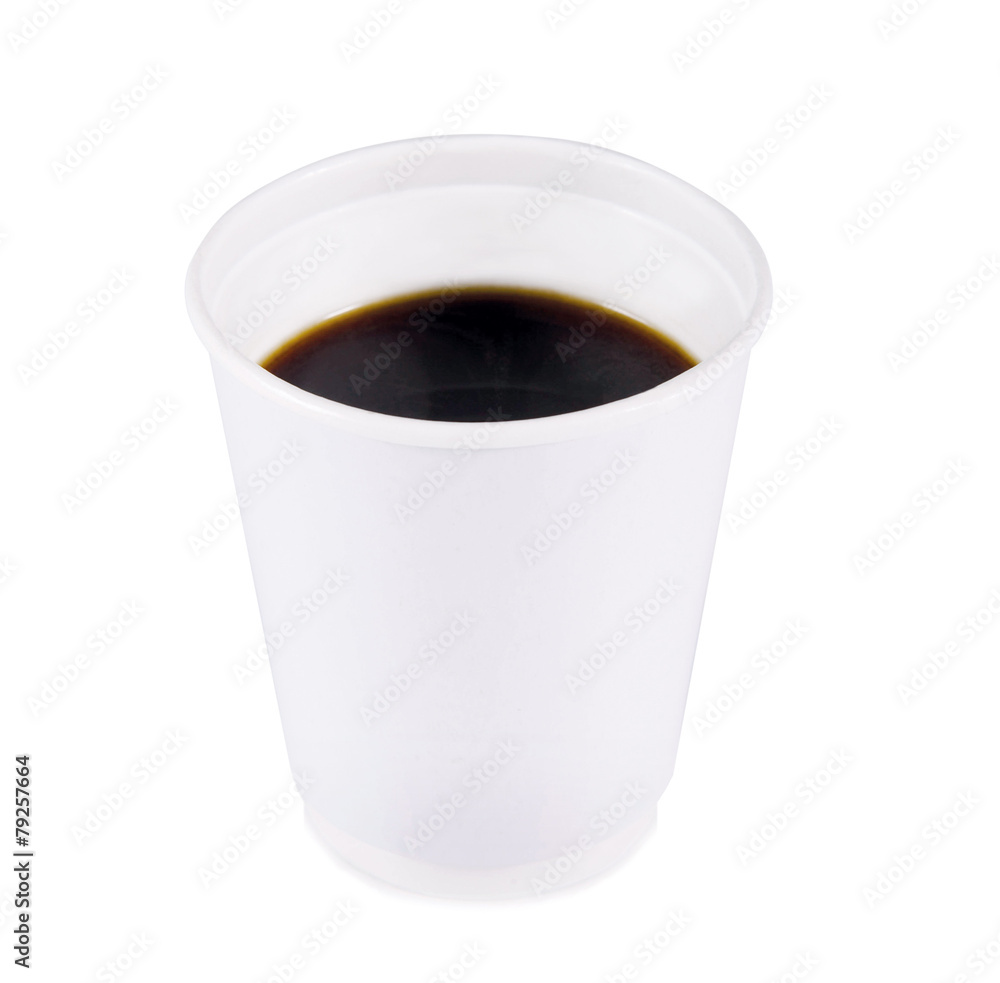 Pappbecher mit Kaffee Pappbecher mit Kaffee