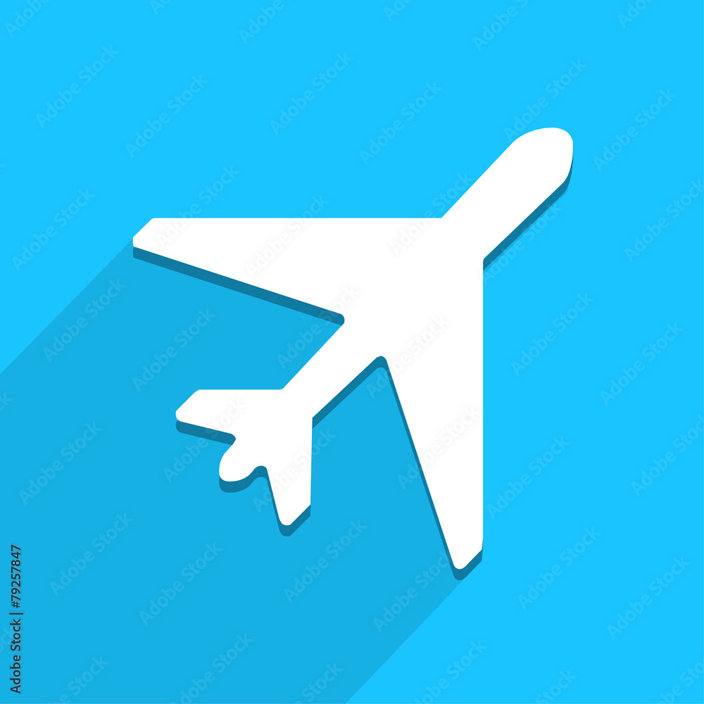 Airplane icon great for any use. Vector EPS10. Airplane icon great for any use. Vector EPS10.