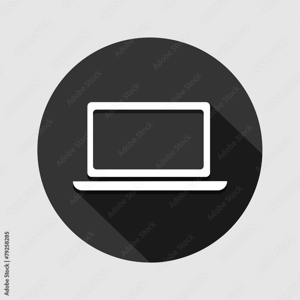 Computer icon great for any use. Vector EPS10. Computer icon great for any use. Vector EPS10.
