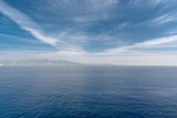 The Strait of Gibraltar. Seascape.