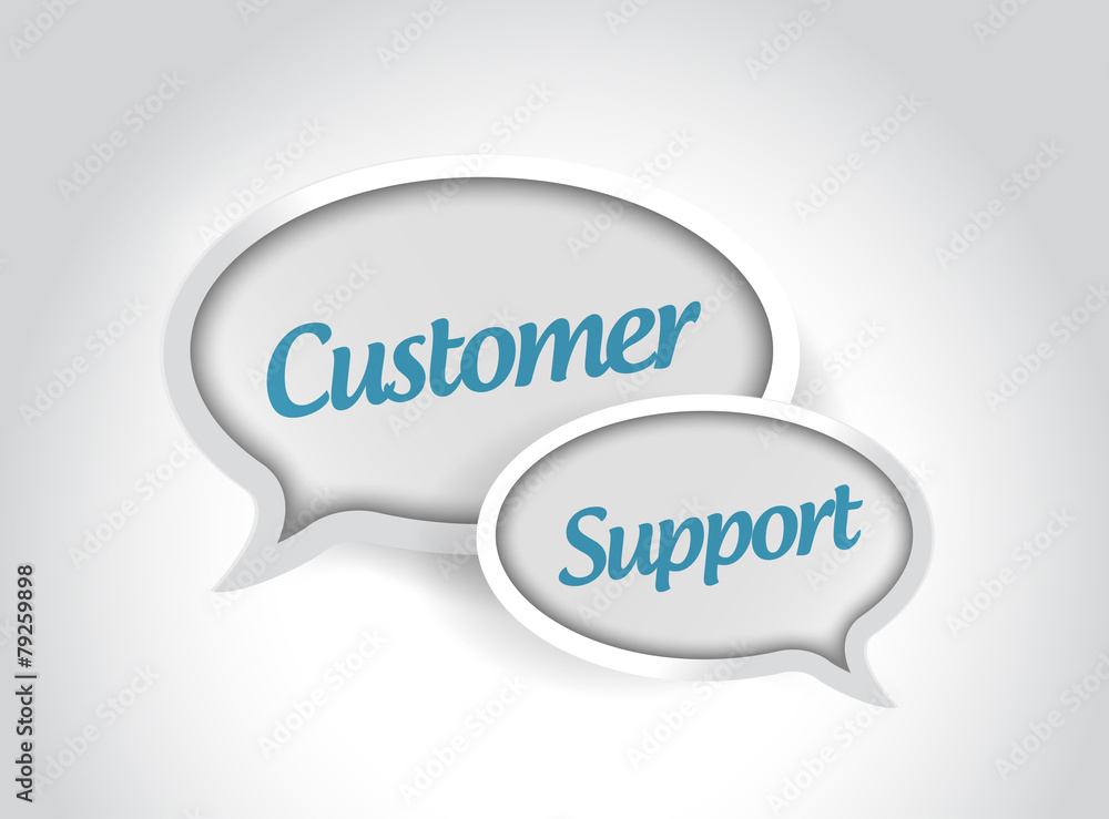 customer support message bubbles customer support message bubbles