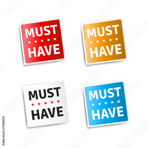 Must Have Stickers