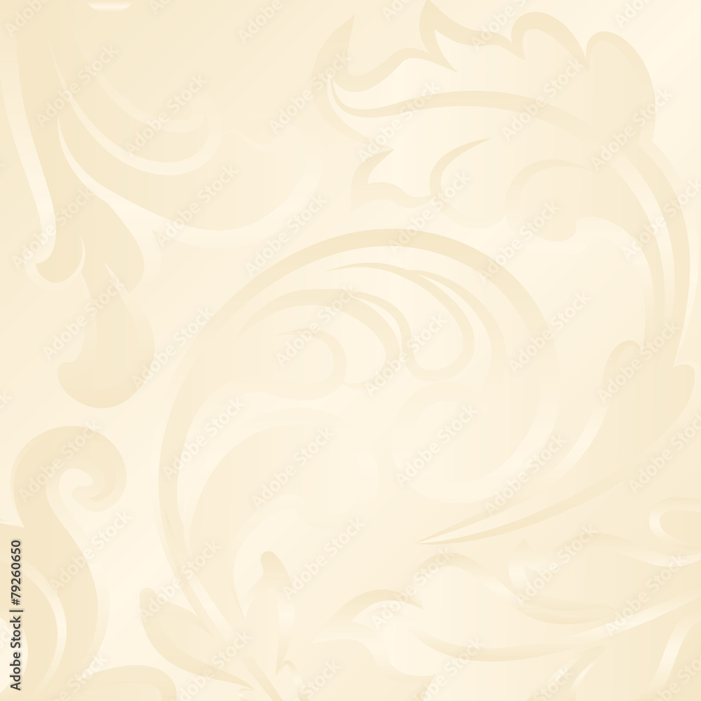 creamy background with abstract floral ornament creamy background with abstract floral ornament