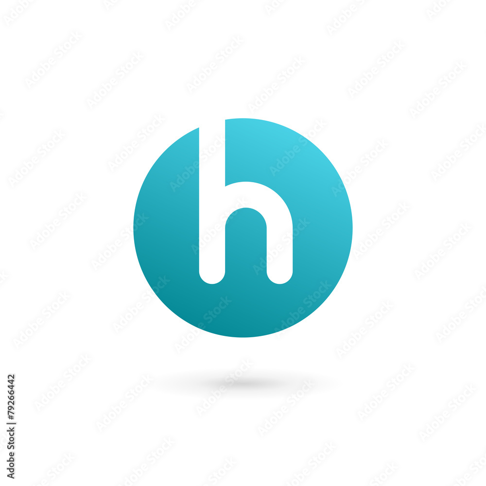 Letter H logo icon design template elements Letter H logo icon design template elements