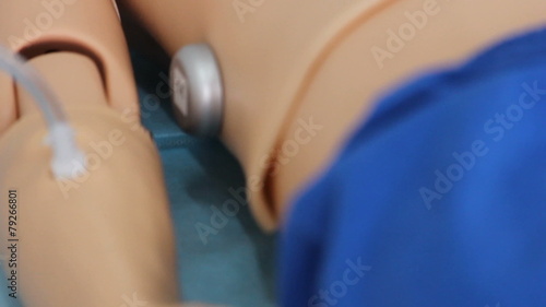 a virtual medical trainers, simulators, phantoms, mannequins photo