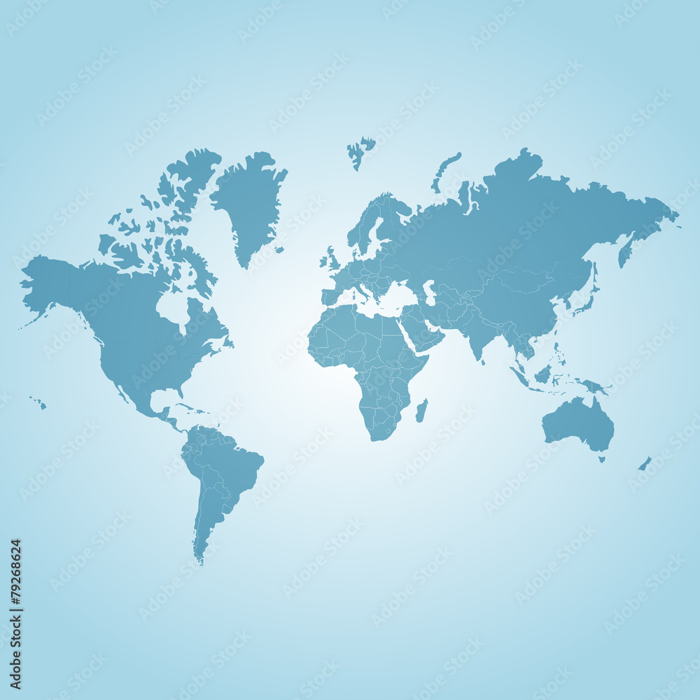 World map icons set great for any use. Vector EPS10.