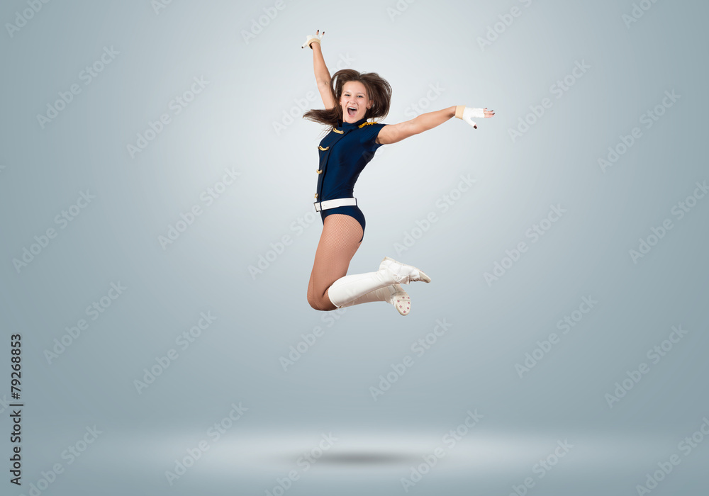 Fototapeta premium Cheerleader girl