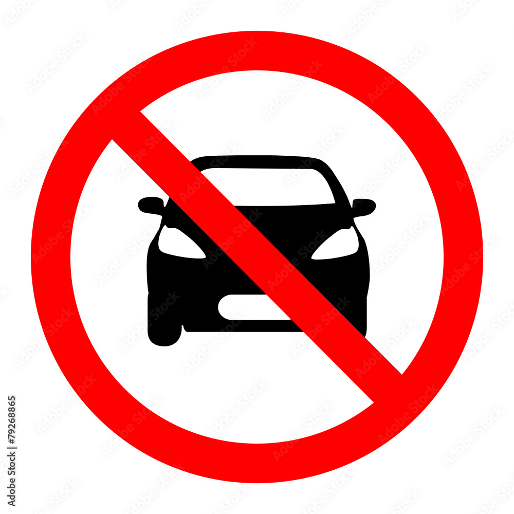 No car icon great for any use. Vector EPS10. No car icon great for any use. Vector EPS10.