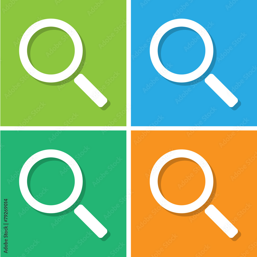 Search icon great for any use. Vector EPS10. Search icon great for any use. Vector EPS10.