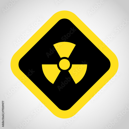 Radioactivity icon great for any use. Vector EPS10.