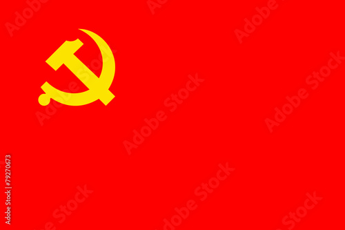 Chinese Communist Party official flag