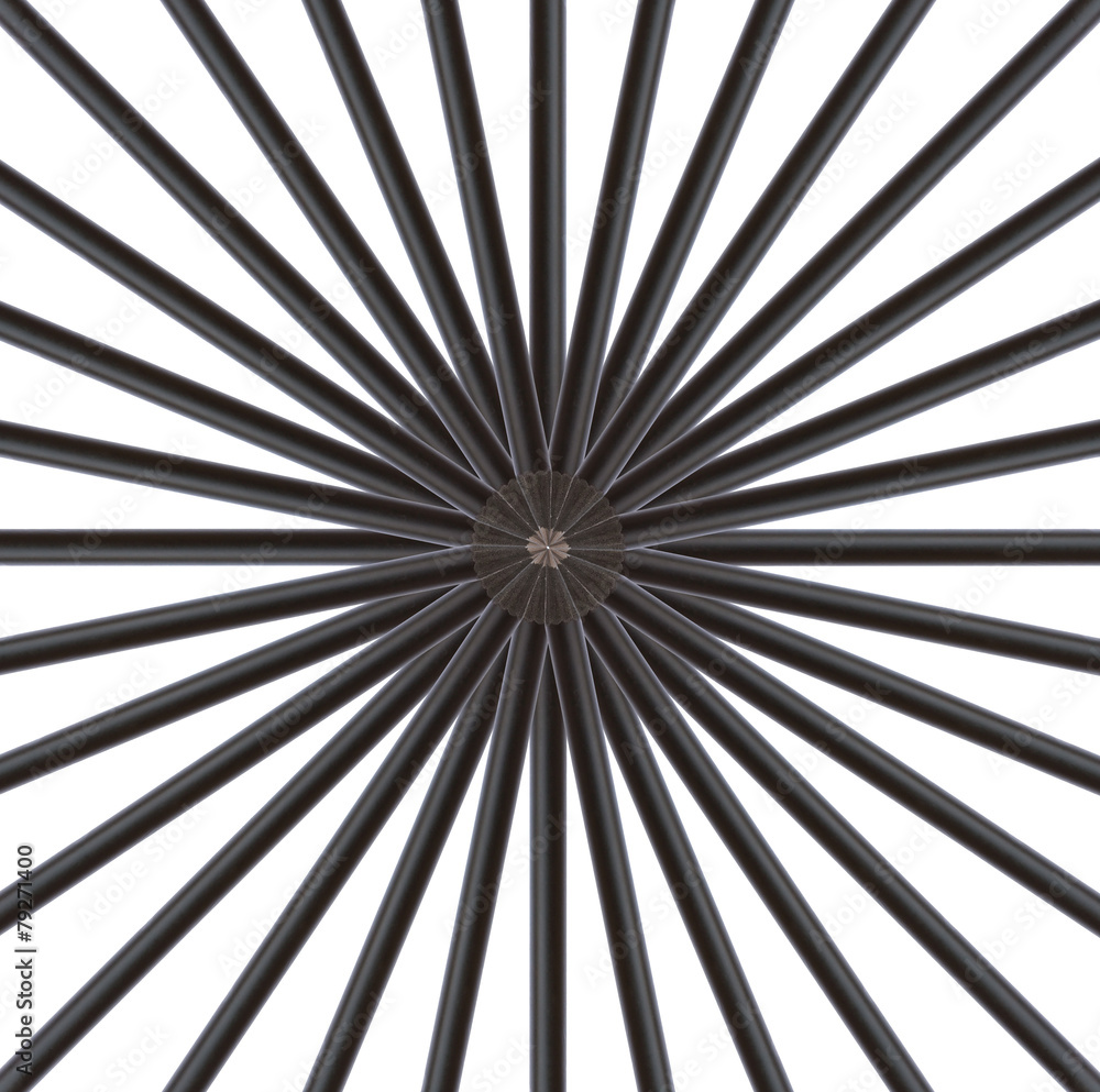 Obraz premium Black pencil