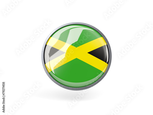 Round icon with flag of jamaica Free Download Round icon with flag of jamaica - GFXLoad