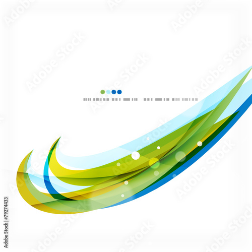 Green and blue light air lines