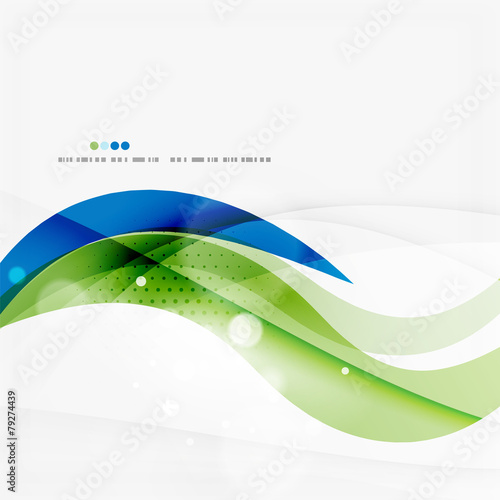 Green and blue light air lines