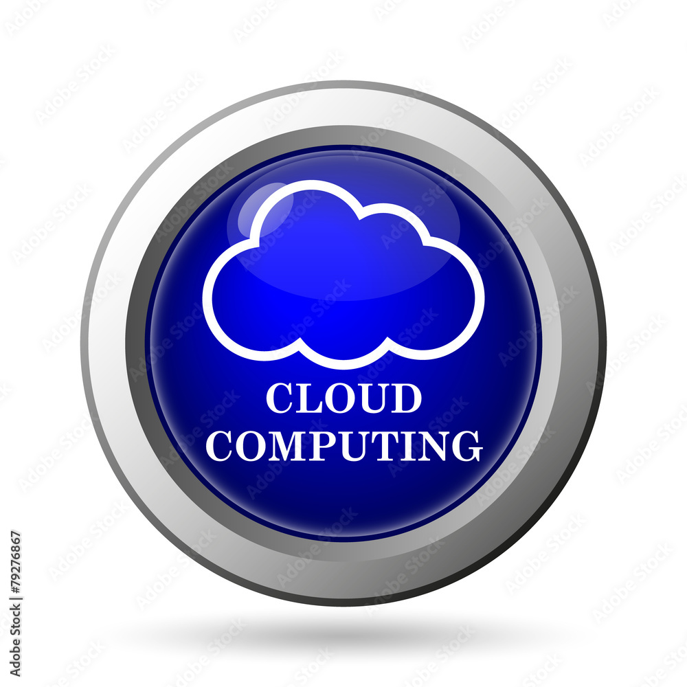 Cloud computing icon Cloud computing icon