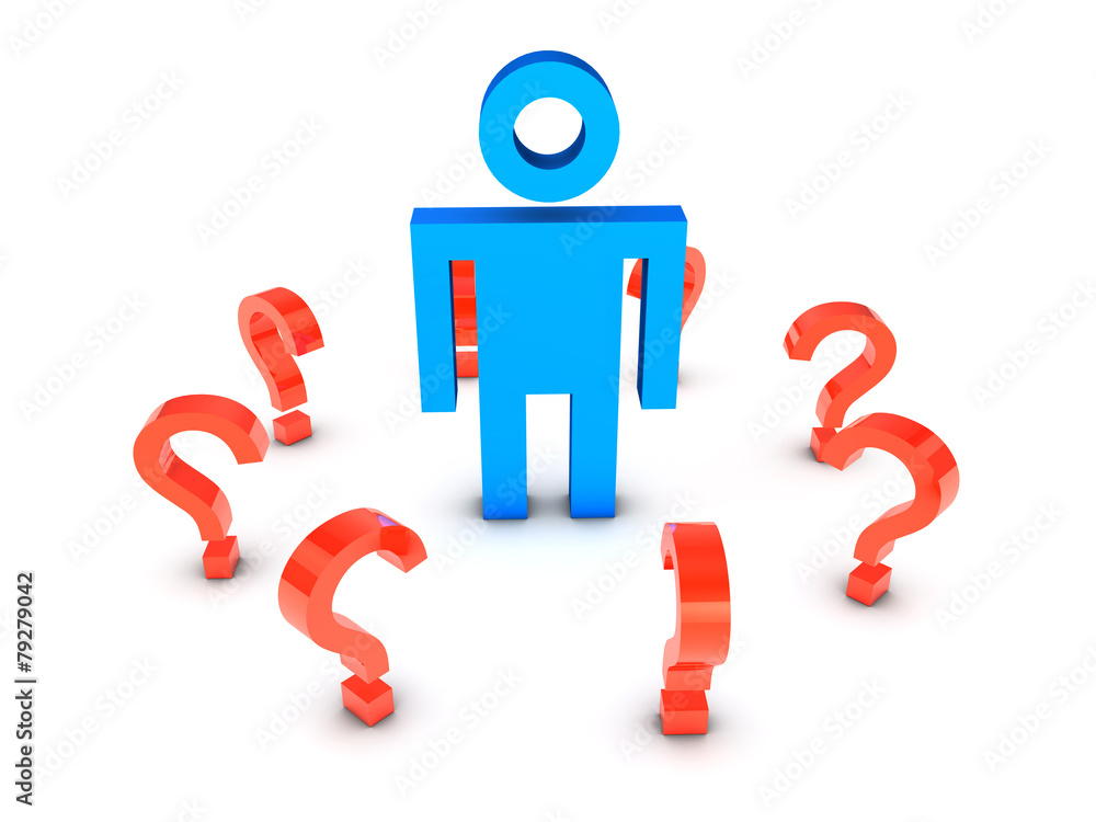 Surrounded by questions