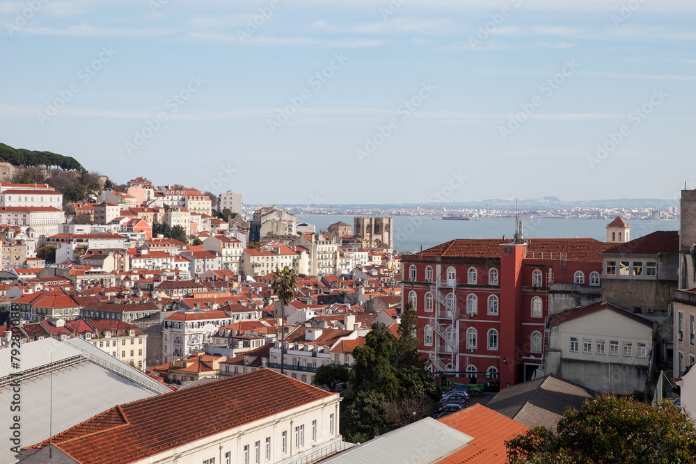 Lisbon roofs.