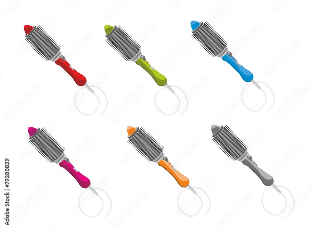 Brush-curling Brush-curling
