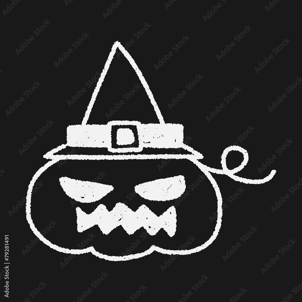 halloween pumpkin doodle drawing halloween pumpkin doodle drawing