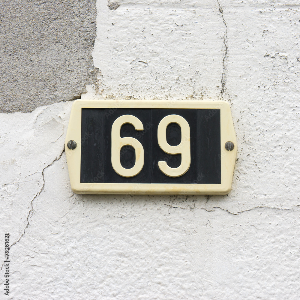 Number 69 Number 69