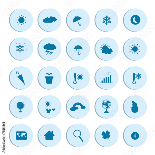 Weather icons set